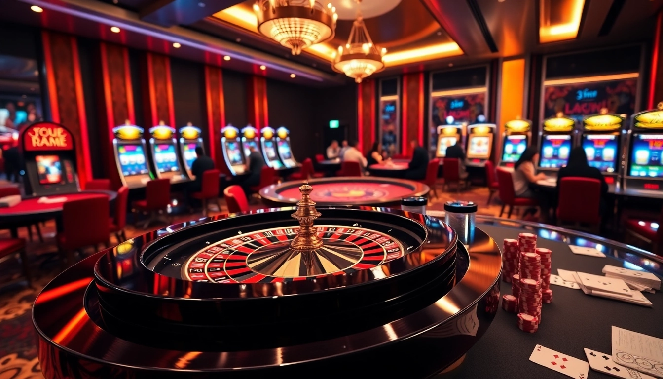 Experience high-stakes gaming at 13win's vibrant casino scene with roulette and poker.