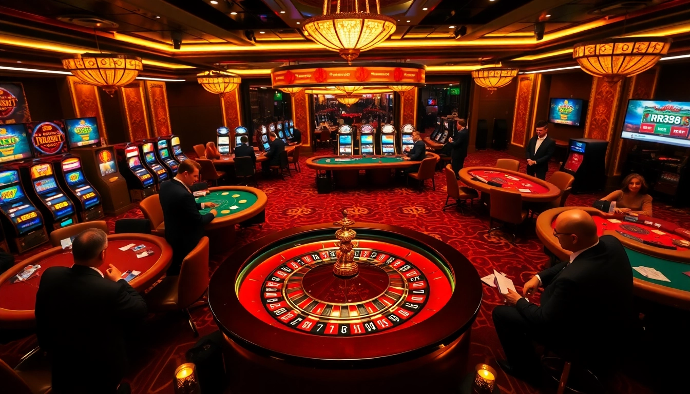 Engage with the thrilling atmosphere of casino excitement at https://rr88me.com/ with captivating games and vibrant scenes.