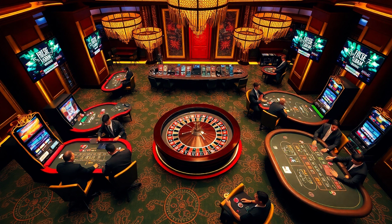 Experience the thrill of winning with newphim at upscale gaming tables filled with players.