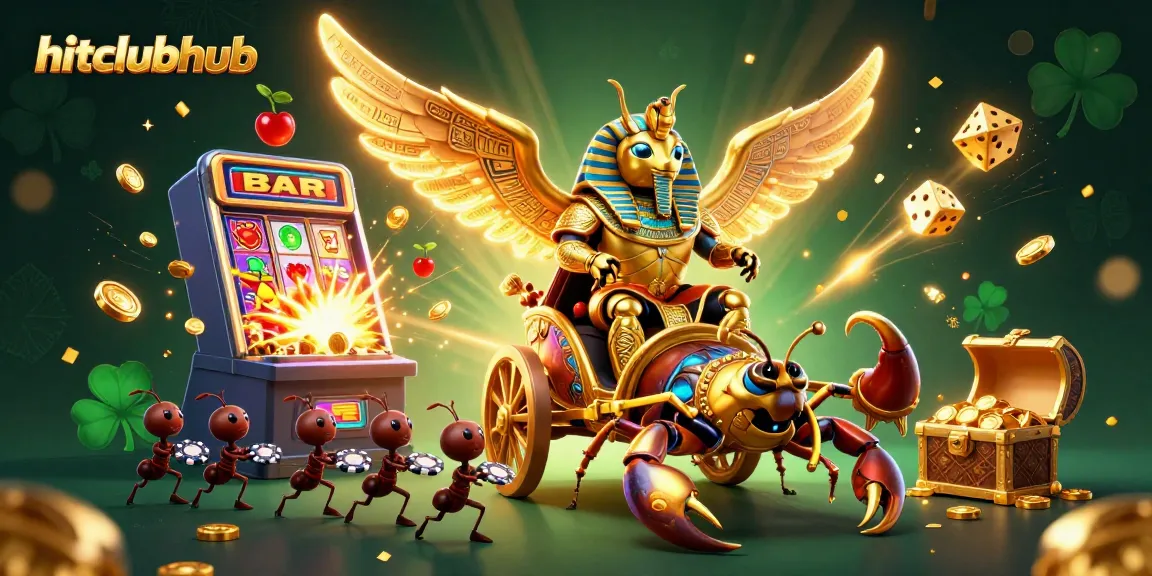 Experience thrilling wins at hitclubhub with vibrant gaming elements and captivating characters.